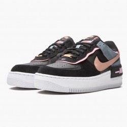 WMNS Nike Air Force 1 Low Shadow Black Light Arctic Pink Claystone Red CU5315-001 Shoes In Ireland