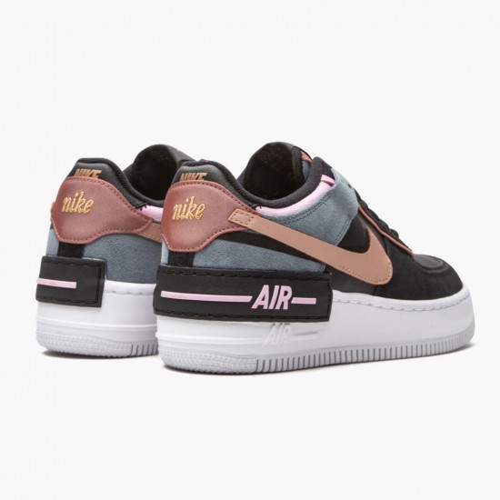 Click To Buy WMNS Nike Air Force 1 Low Shadow Black Light Arctic Pink Claystone Red CU5315-001 Shoes In Ireland