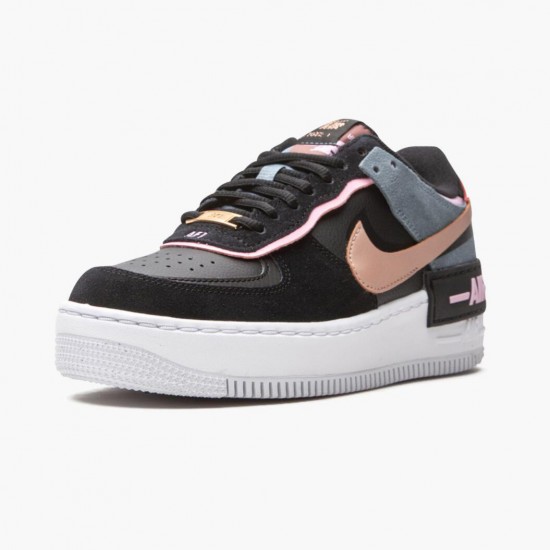 Click To Buy WMNS Nike Air Force 1 Low Shadow Black Light Arctic Pink Claystone Red CU5315-001 Shoes In Ireland