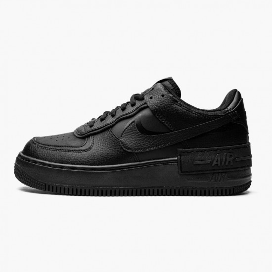 Select and Buy WMNS Nike Air Force 1 Low Shadow Triple Black CI0919-001 Shoes In Ireland