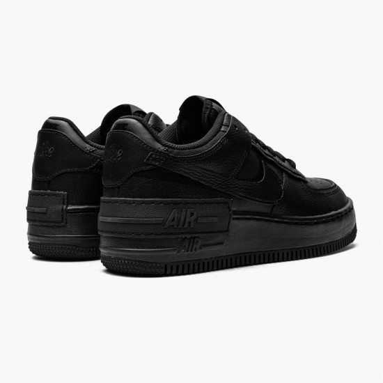 Select and Buy WMNS Nike Air Force 1 Low Shadow Triple Black CI0919-001 Shoes In Ireland