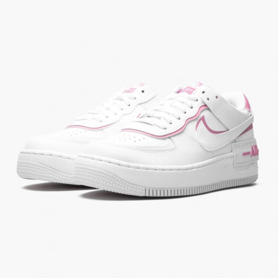 Click To Buy WMNS Nike Air Force 1 Low Shadow White/Magic Flamingo CI0919-102 Shoes In Ireland