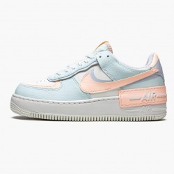 WMNS Nike Air Force 1 Shadow Barely Green Crimson Tint CU8591 104 Shoes In Ireland