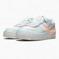 WMNS Nike Air Force 1 Shadow Barely Green Crimson Tint CU8591 104 Shoes In Ireland