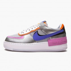 WMNS Nike Air Force 1 Shadow Metallic Silver CW6030-001 Shoes In Ireland