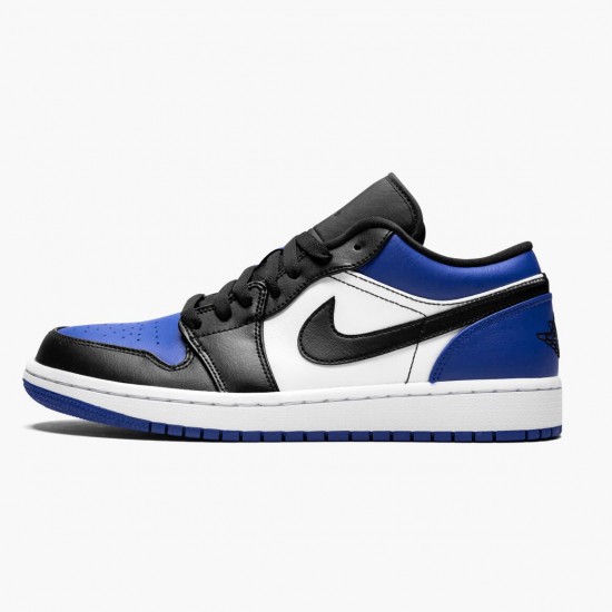 Select and Buy Nike Air Jordan 1 Low Royal Toe Men/Women CQ9446 400 Sport Royal/Black-White Shoes In Ireland