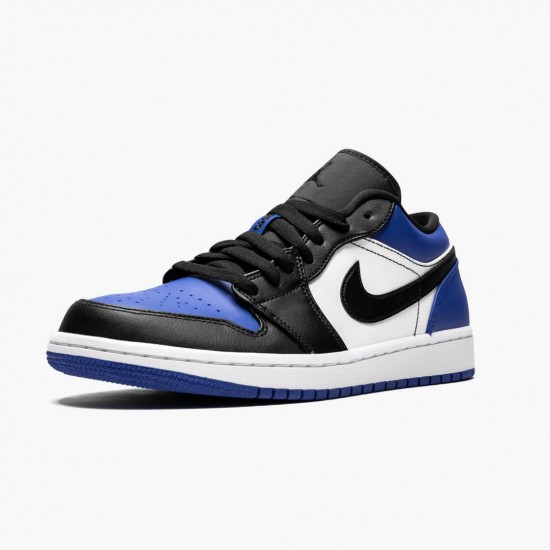 Select and Buy Nike Air Jordan 1 Low Royal Toe Men/Women CQ9446 400 Sport Royal/Black-White Shoes In Ireland