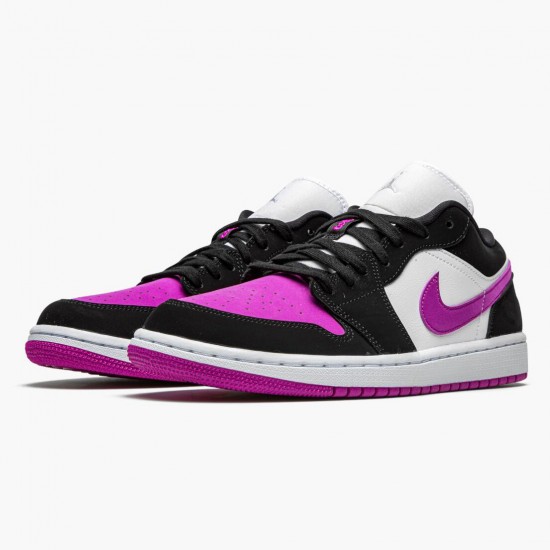 Click To Order Nike Air Jordan 1 Retro Low Black Cactus Flower Men/Women DC0774 005 Black/White-Starfish Shoes In Ireland