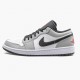 Click To Buy Nike Air Jordan 1 Retro Low Light Smoke Grey Men/Women 553558 030 Lt Smoke Grey/Gym Red-White Shoes In Ireland