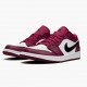 Choose To Buy Nike Air Jordan 1 Retro Low Noble Red Men/Women 553558 604 Noble Red/Black-White Shoes In Ireland