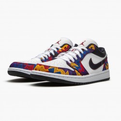 Nike Air Jordan 1 Retro Low "Nothing But Net" Men/Women CZ8659 100 White/Dark Obsidian-Team Red Shoes In Ireland