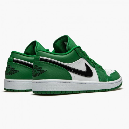 Select and Buy Nike Air Jordan 1 Retro Low Pine Green Men/Women 553558 301 Pine Green/Black-White Shoes In Ireland