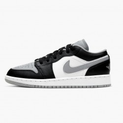 Nike Air Jordan 1 Retro Low "Smoke Grey" Men/Women 553558 039 Black/Black-Lt Smoke Grey Shoes In Ireland