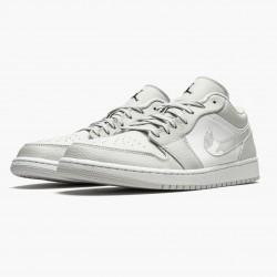 Nike Air Jordan 1 Retro Low "White Camo" Men/Women DC9036 100 White/Photon Dust-Grey Fog Shoes In Ireland