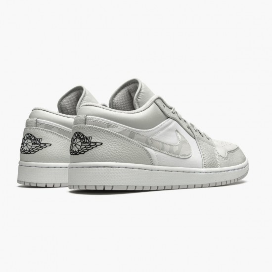 Click To Buy Nike Air Jordan 1 Retro Low White Camo Men/Women DC9036 100 White/Photon Dust-Grey Fog Shoes In Ireland