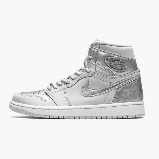 Click To Buy Nike Air Jordan 1 High OG CO.JP Neutral Grey Neutral Grey/White-Metallic Si DC1788 029 Men/Women Shoes In Ireland