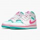 Order To Buy Nike Air Jordan 1 Mid Digital Pink WMNS White/Digital Pink-Aurora Gree 555112 102 Shoes In Ireland