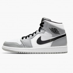 Nike Air Jordan 1 Mid "Light Smoke Grey" Light Smoke Grey/Black-White 554724 092 Men/Women Shoes In Ireland