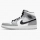 Click To Buy Nike Air Jordan 1 Mid Light Smoke Grey Light Smoke Grey/Black-White 554724 092 Men/Women Shoes In Ireland