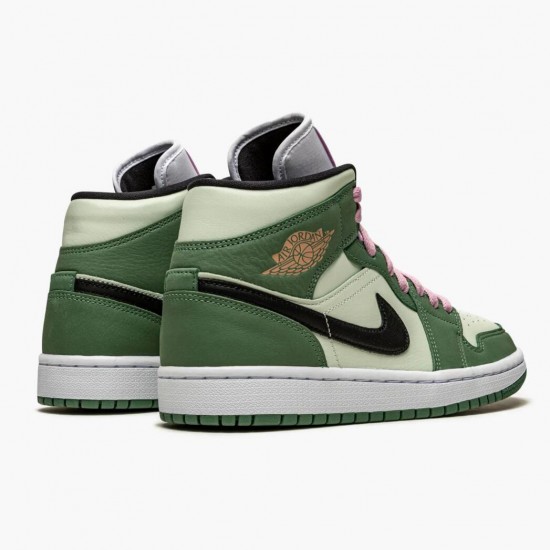 Click To Order Nike Air Jordan 1 Mid SE Dutch Green CZ0774 300 WMNS Shoes In Ireland