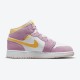 Choose To Buy Nike Air Jordan 1 Mid SE GS Arctic Pink DC9517 600 Light Arctic Pink University Gold-White WMNS Shoes In Ireland