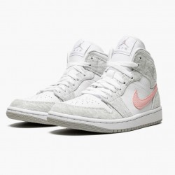 Nike Air Jordan 1 Mid SE "Light Iron Ore" DN4045 001 Men/Women Shoes In Ireland