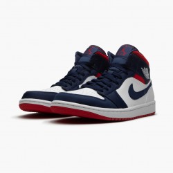 Nike Air Jordan 1 Mid SE "USA" 852542 104 Shoes In Ireland