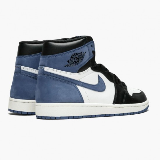 Choose To Buy Nike Air Jordan 1 Retro High Blue Moon 555088 115 Men/Women Shoes In Ireland