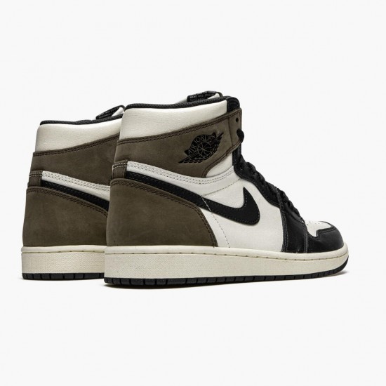 Click To Order Nike Air Jordan 1 Retro High Dark Mocha Men/Women Sail/Dark Mocha-Black-Black 555088 105 Shoes In Ireland