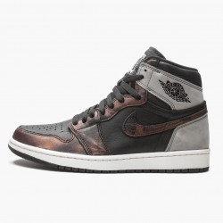 Nike Air Jordan 1 Retro High "Light Army Rust Shadow Patina" 555088-033 Black/Grey-Rust Men/Women Shoes In Ireland