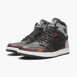 Nike Air Jordan 1 Retro High "Light Army Rust Shadow Patina" 555088-033 Black/Grey-Rust Men/Women Shoes In Ireland