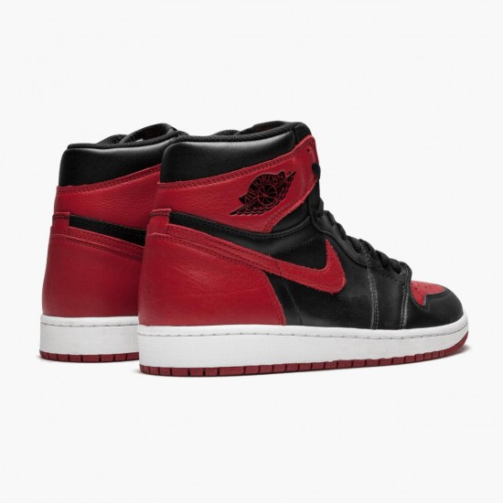 Click To Buy Nike Air Jordan 1 Retro High OG Banned/Bred 555088 001 Men/Women Shoes In Ireland