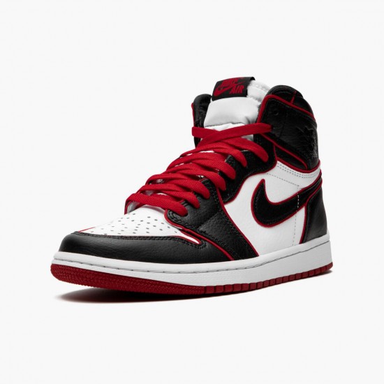 Choose To Buy Nike Air Jordan 1 Retro High OG Bloodline Black/Gym Red-White 555088 062 Men Shoes In Ireland