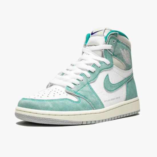 Click To Order Nike Air Jordan 1 Retro High Turbo Green Turbo Green/Sail-White 555088 311 Men/Women Shoes In Ireland