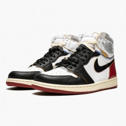 Nike Air Jordan 1 Retro High "Union Los Angeles Black Toe" Men BV1300 106 White/Black-Varsity Red Black Shoes In Ireland