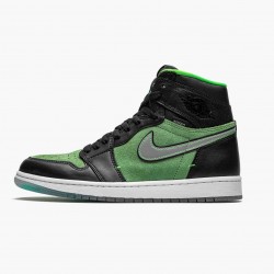 Nike Air Jordan 1 Retro High Zoom "Zen Green" Men/Women CK6637 002 Black/Black-Tomatillo-Rage-Gre Shoes In Ireland