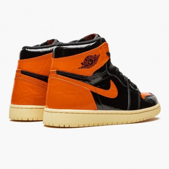 Click To Order Nike Air Jordan 1 Retro Shattered Backboard Black/Pale-Vanilla Starfish 555088 028 Men Shoes In Ireland