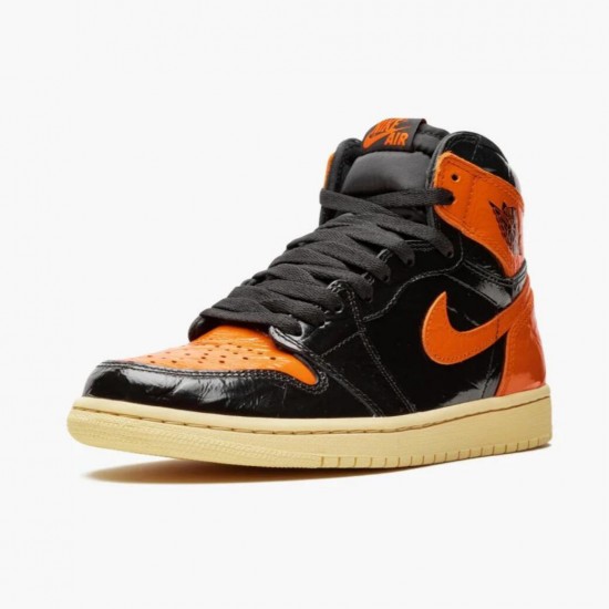 Click To Order Nike Air Jordan 1 Retro Shattered Backboard Black/Pale-Vanilla Starfish 555088 028 Men Shoes In Ireland