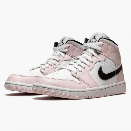 Click To Order Nike Air Jordan 1 Mid Barely Rose BQ6472-500 WMNS Shoes In Ireland