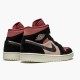 Choose To Buy Nike Air Jordan 1 Mid Canyon Rust BQ6472 202 Particle Beige/Black WMNS Shoes In Ireland