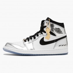 Nike Air Jordan 1 Retro High "Think 16" AQ7476-016 Chrome/Black-White-Turbo Green Men/Women Shoes In Ireland