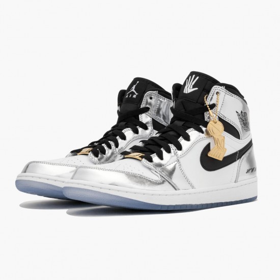 Click To Order Nike Air Jordan 1 Retro High Think 16 AQ7476-016 Chrome/Black-White-Turbo Green Men/Women Shoes In Ireland