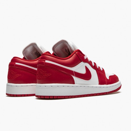 Order To Buy Nike Air Jordan 1 Low Gym Red/White Gym Red/Gym-Red Whte 553560 611 Shoes In Ireland