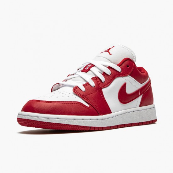 Order To Buy Nike Air Jordan 1 Low Gym Red/White Gym Red/Gym-Red Whte 553560 611 Shoes In Ireland