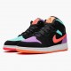 Choose To Buy Nike Air Jordan 1 Mid Candy Black/Total Orange 554725 083 Men/Women Shoes In Ireland