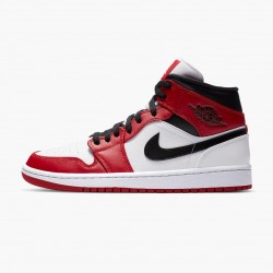 Nike Air Jordan 1 Mid "Chicago 2020" White/Gym Red-Black 554724 173 Men/Women Shoes In Ireland