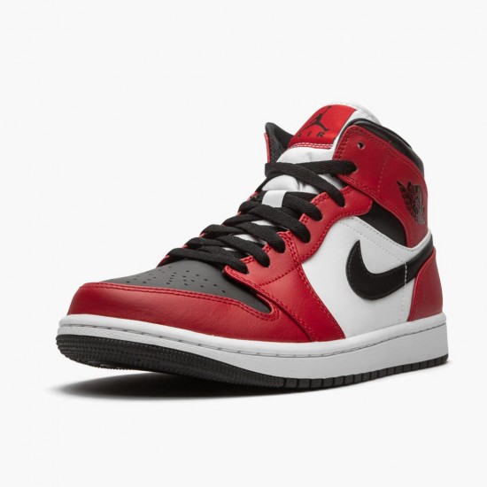 Order To Buy Nike Air Jordan 1 Mid Chicago Black Toe Black/Gym Red-White 554724 069 Shoes In Ireland