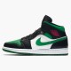 Choose To Buy Nike Air Jordan 1 Mid Pine Green Black/Gym Red-White-Pine Green 554724 067 Shoes In Ireland