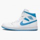 Select and Buy Nike Air Jordan 1 Mid UNC University Blue/White BQ6472 114 Shoes In Ireland