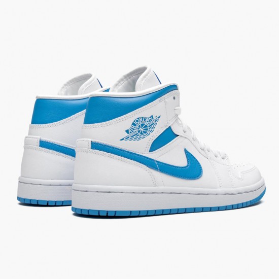 Select and Buy Nike Air Jordan 1 Mid UNC University Blue/White BQ6472 114 Shoes In Ireland